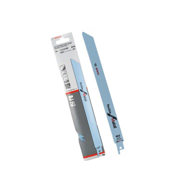 Bosch 1122 BF Sabre Saw Blade 9″ (5 Pcs – Metal)