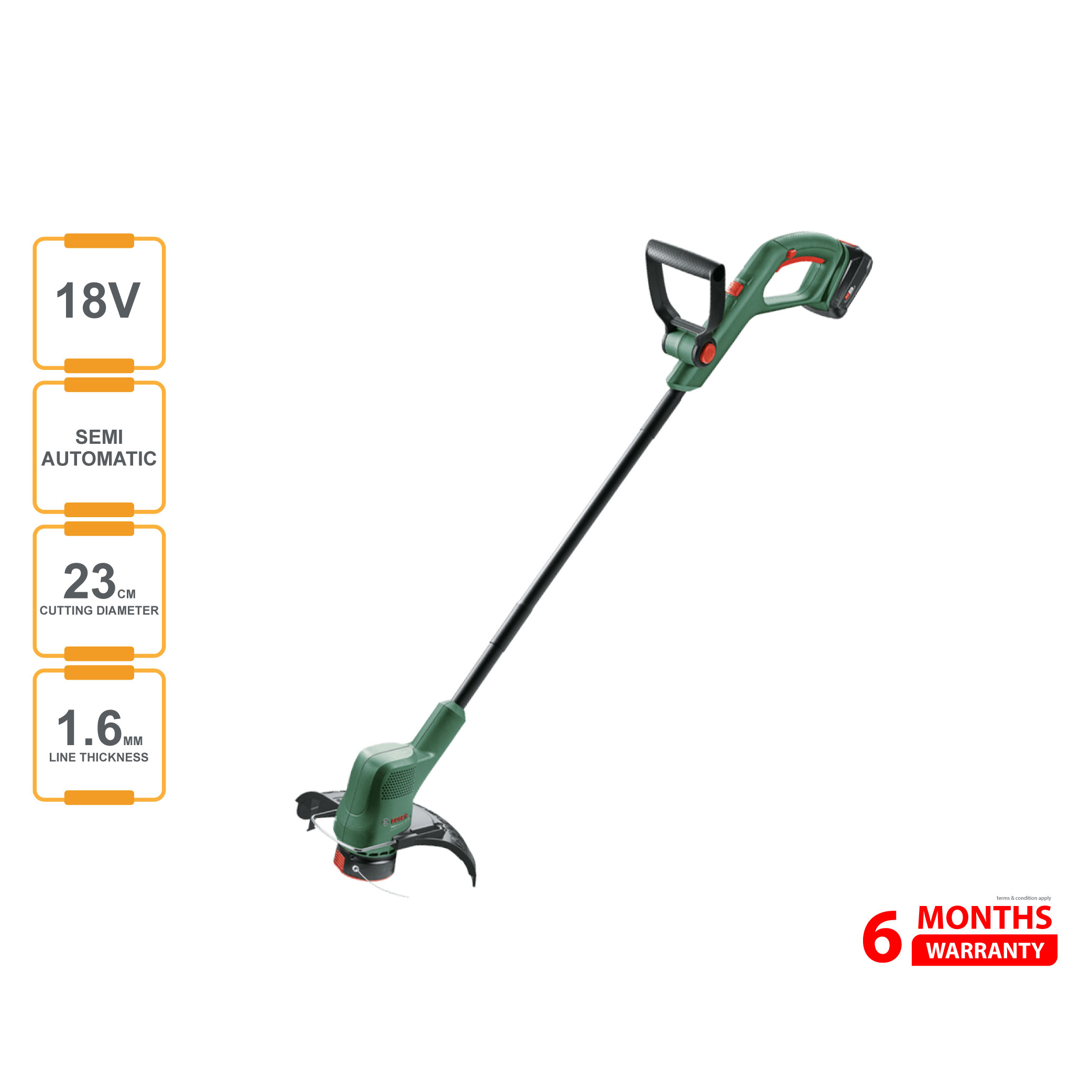 BOSCH 18V-230 Easy Grass Cut