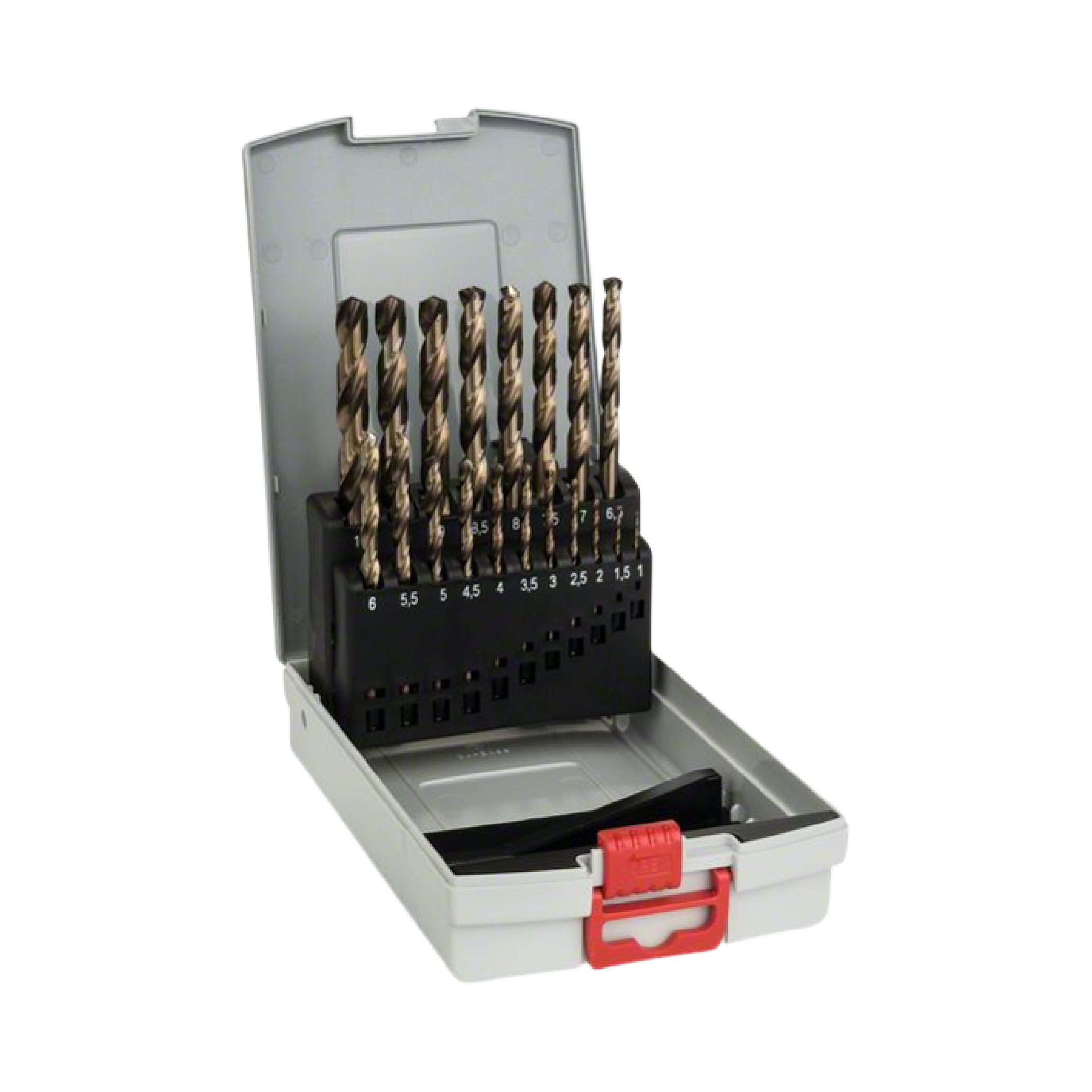 BOSCH 19 Piece Probox Metal Drill Bit Set Hss-co (1-10mm) – 2608587014